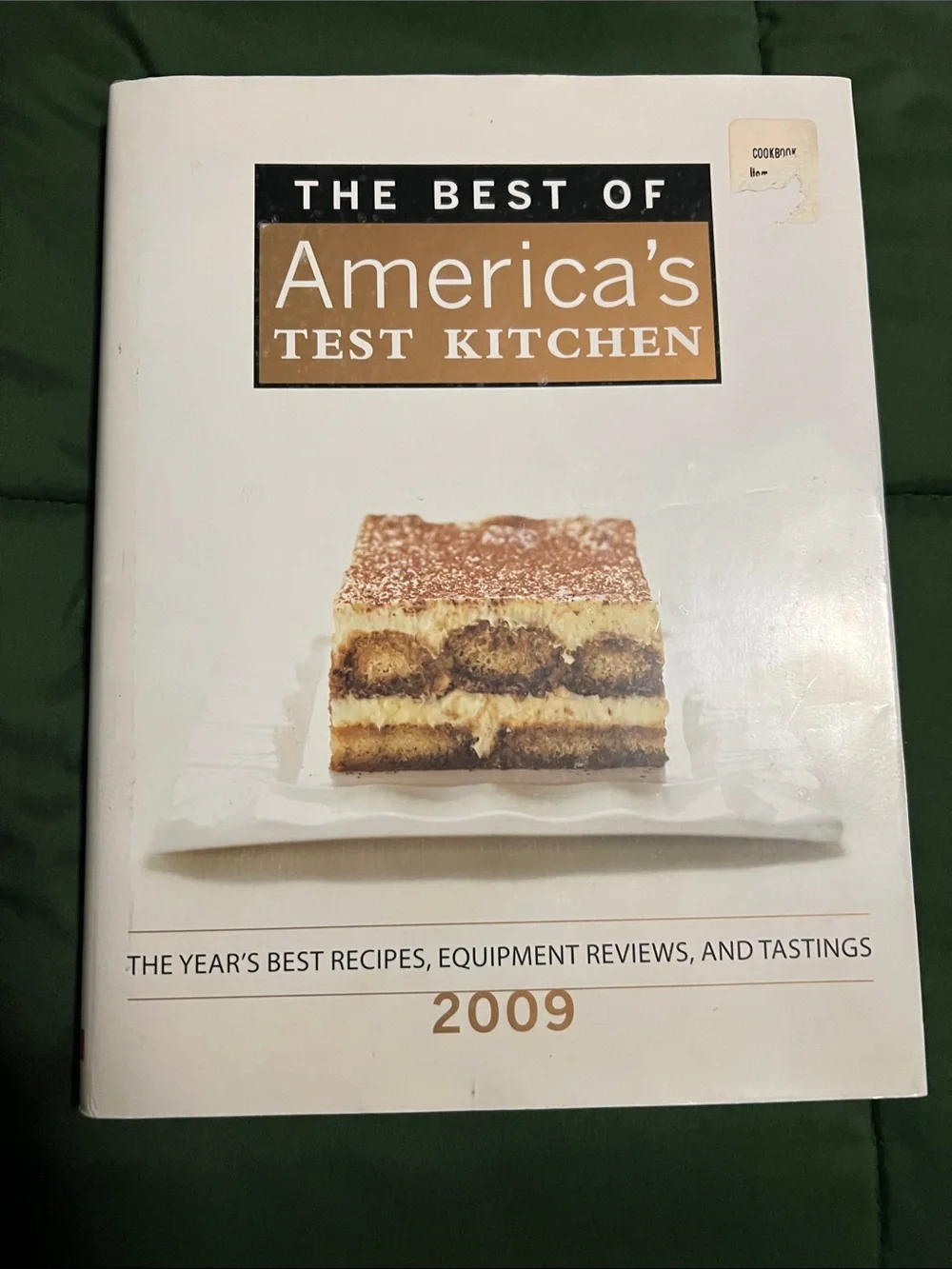 The Best of 2009 Cookbook - White
